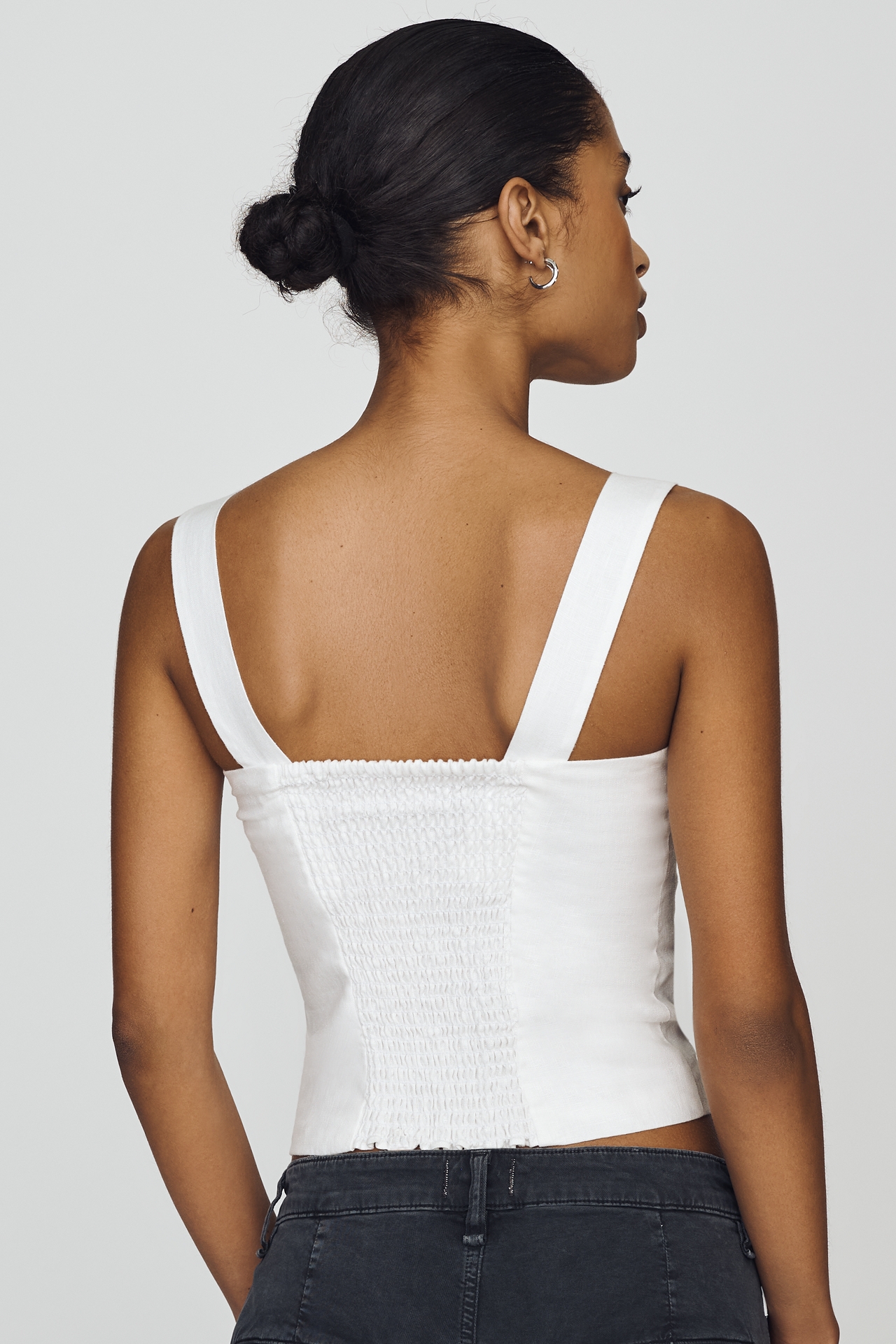 Reformation Darci Linen Top
