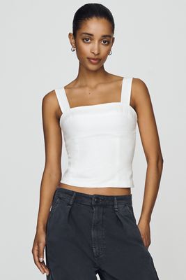 Reformation Darci Linen Top