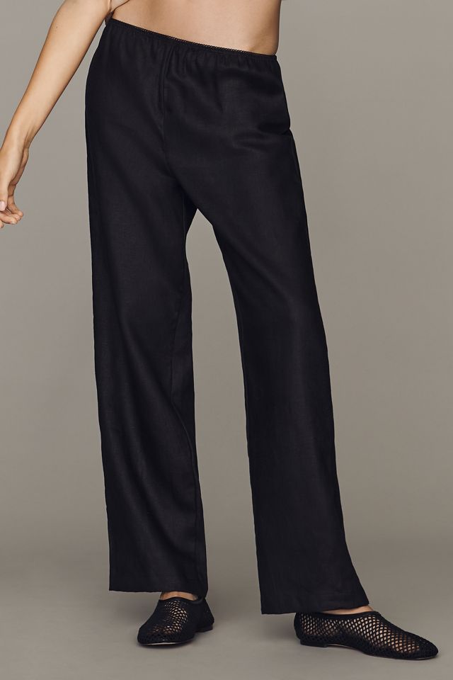 Reformation Lila Linen Pants #1