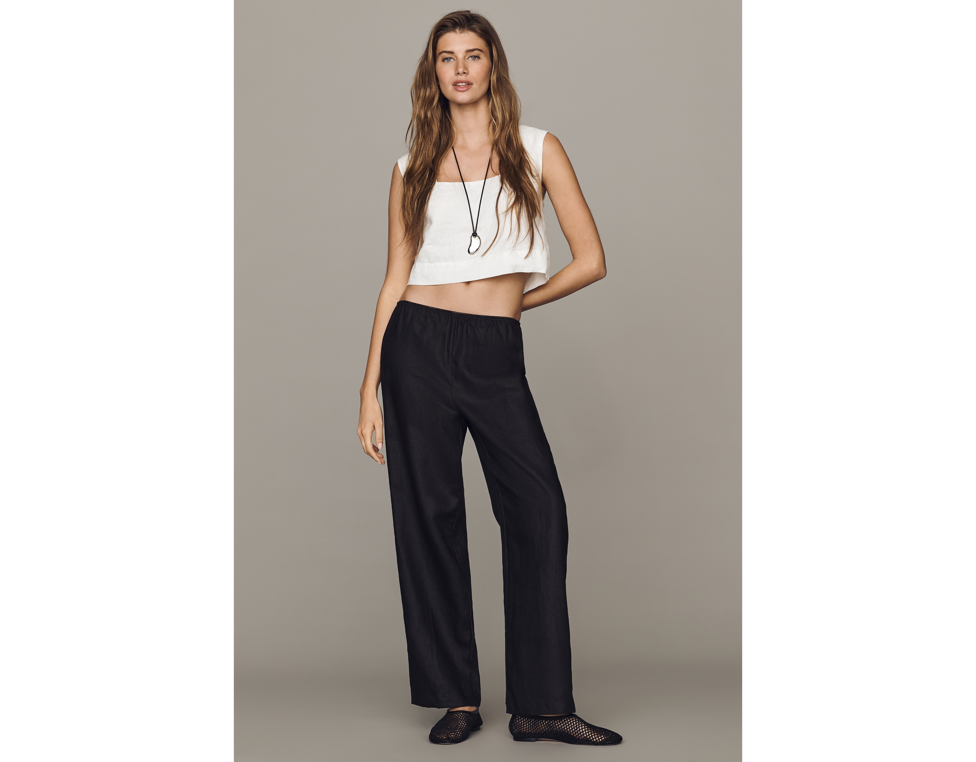 Reformation Lila 100% Linen Pants