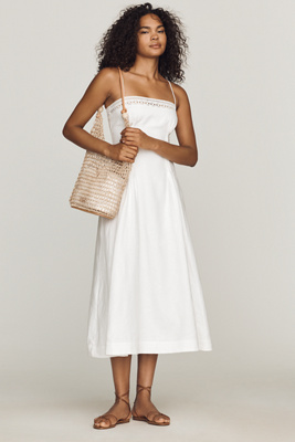 Pomona Linen Midi Dress