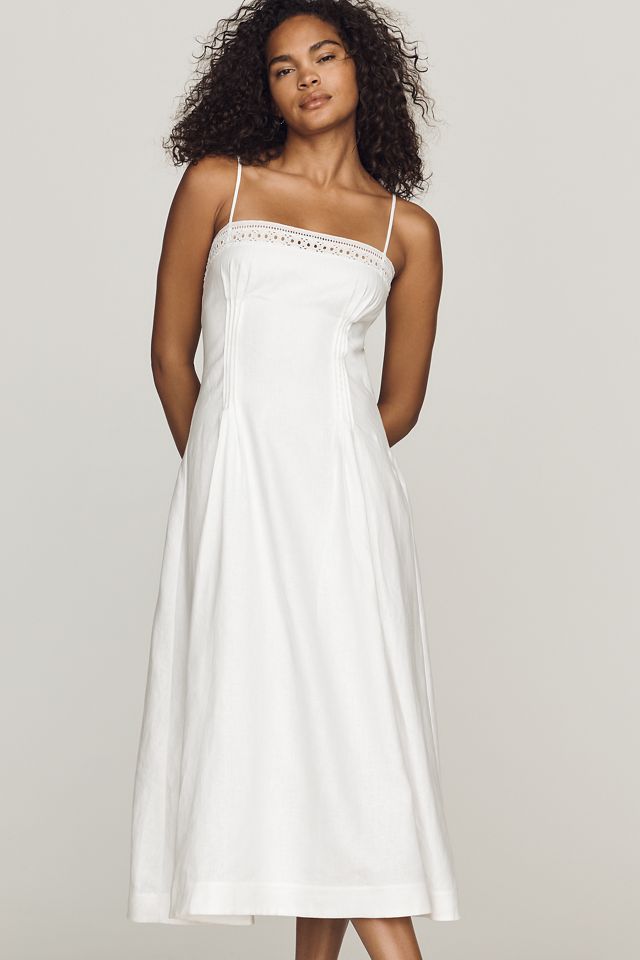 Reformation Pomona Linen Midi Dress #2