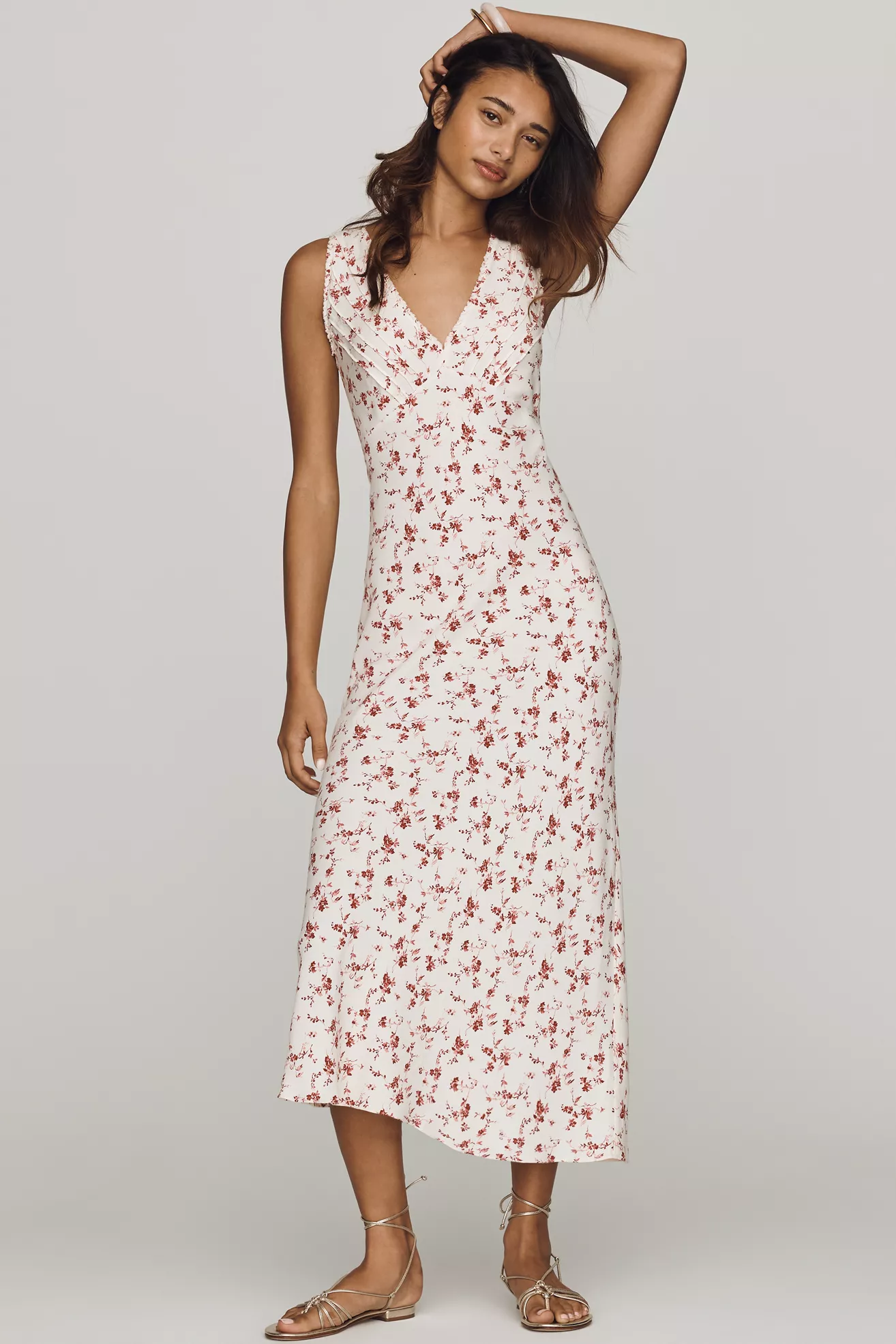 Reformation Anna-Claire Midi Dress