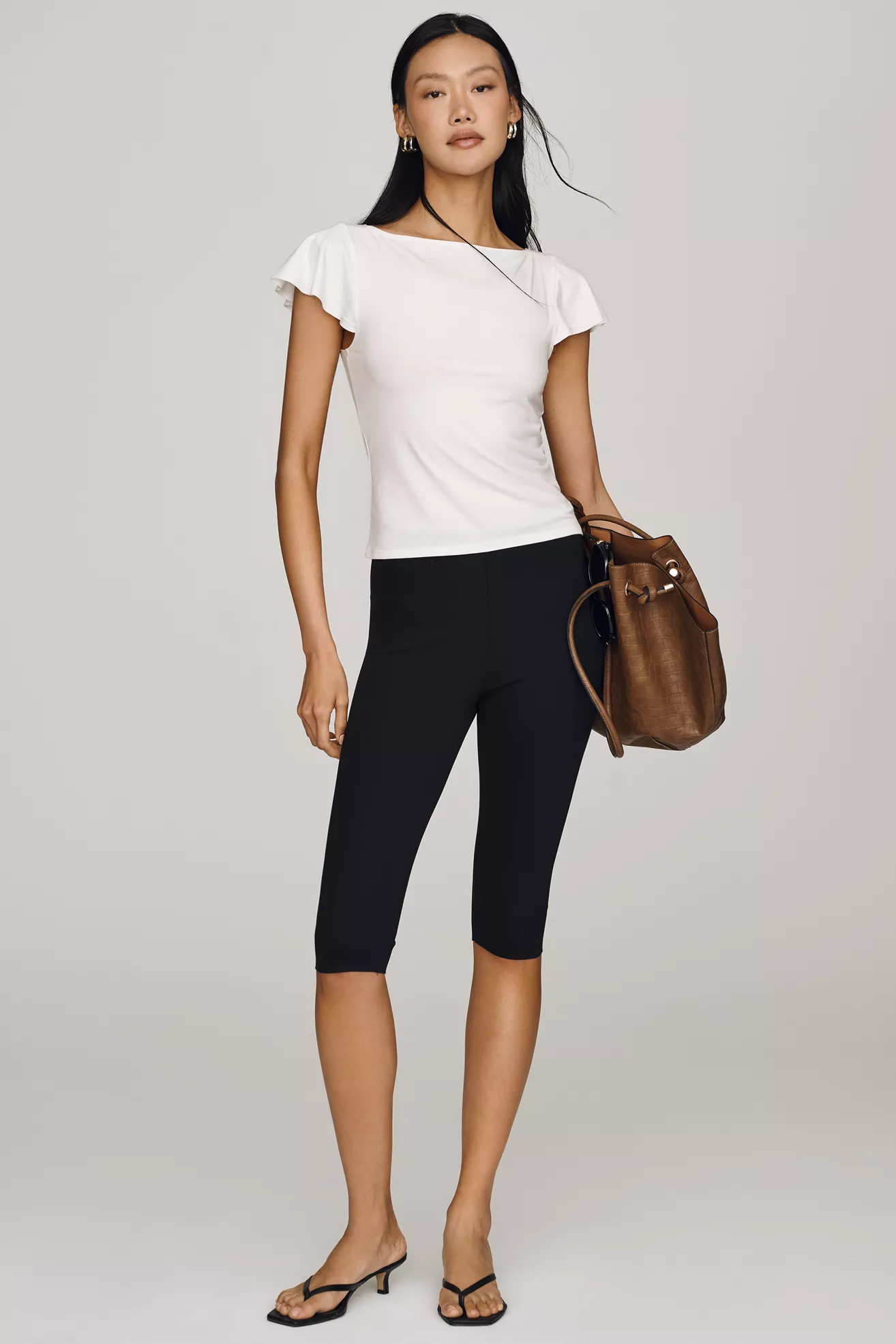 Reformation Jensen Knit Top