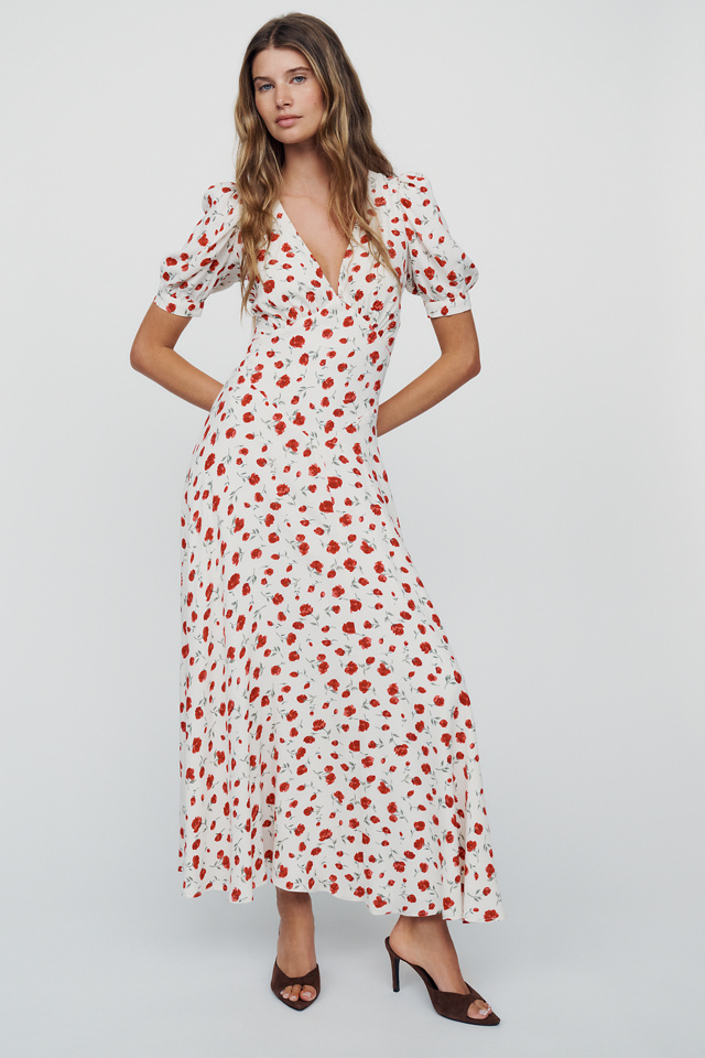 Reformation Naira Midi Dress
