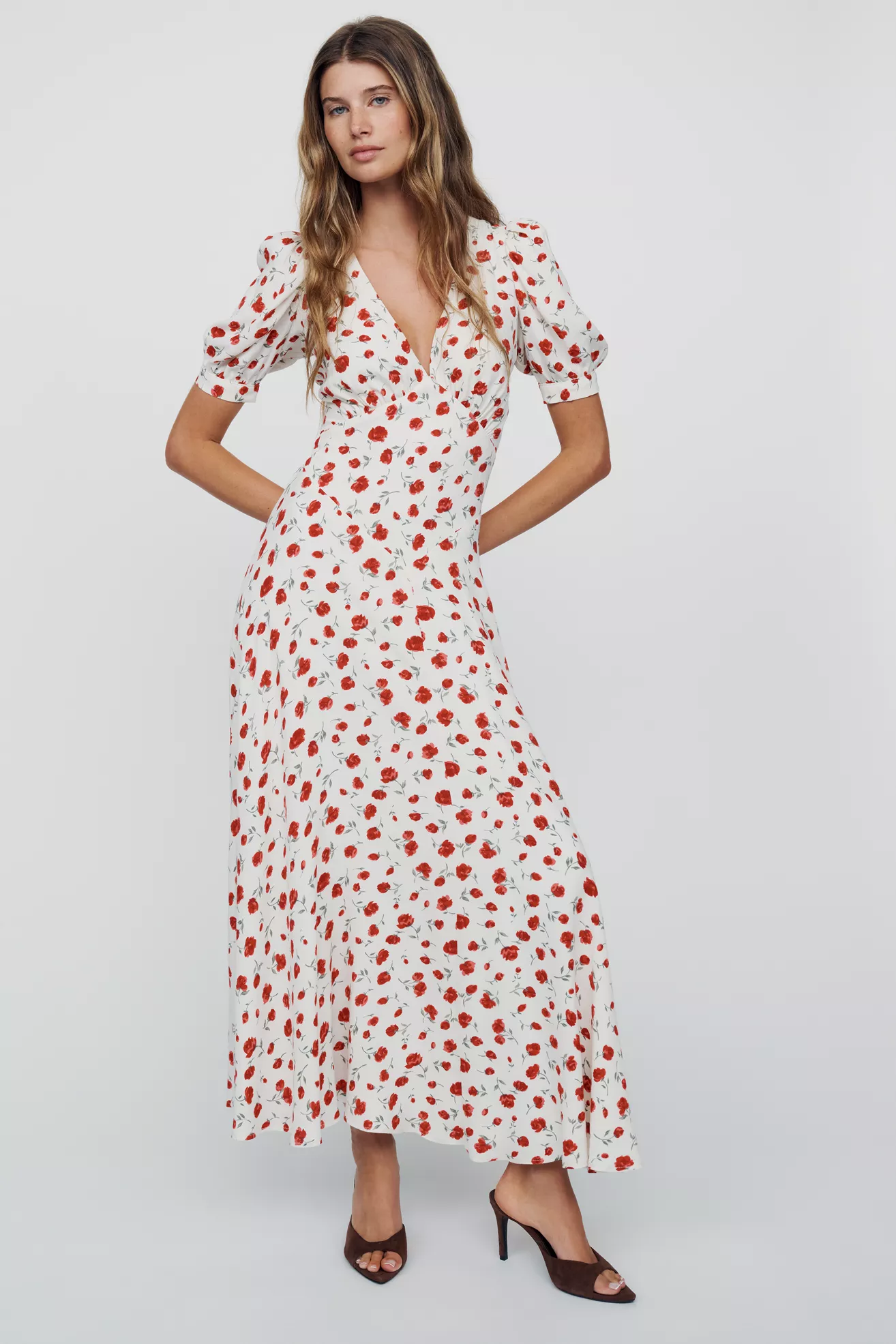 Reformation Naira Midi Dress