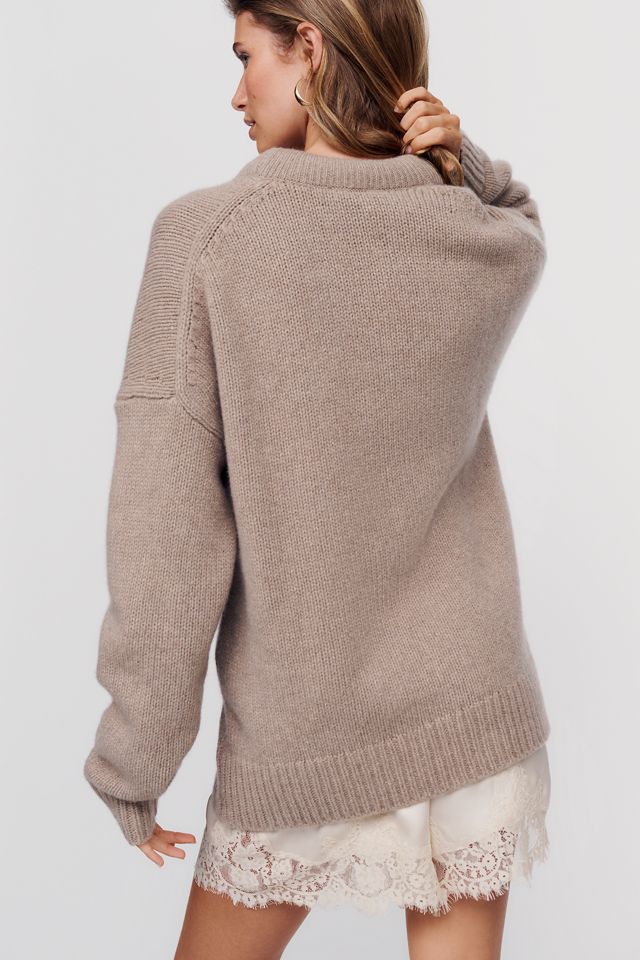 Reformation Jonie Cashmere-Wool Sweater #1