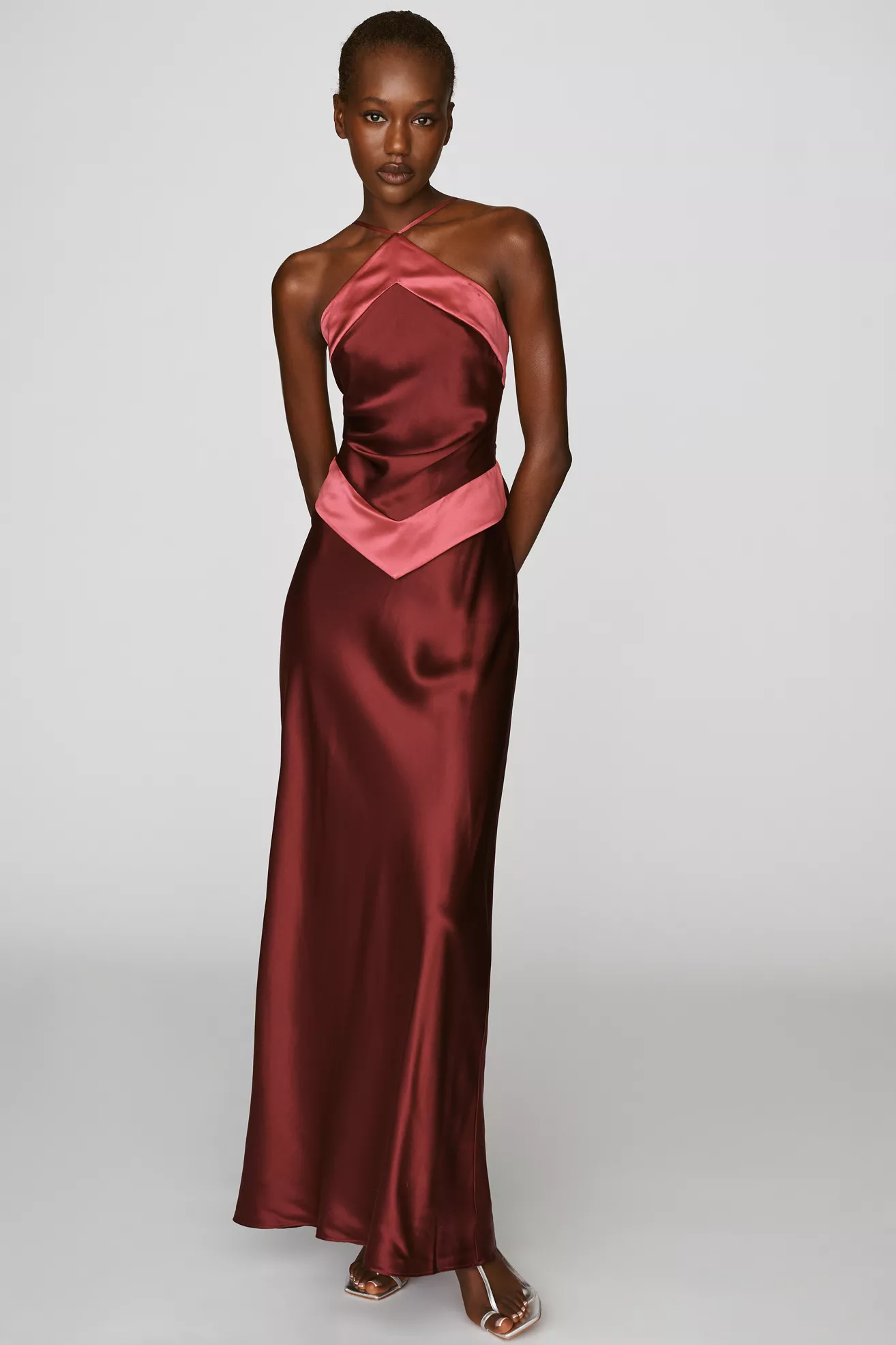 Reformation Jillian 100% Silk Maxi Dress