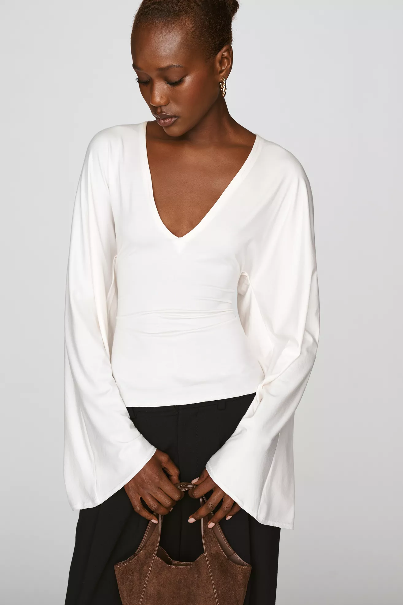 Reformation Hadley Knit Top