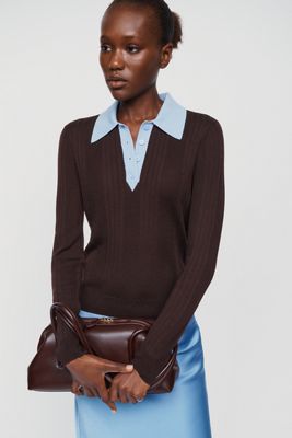 Reformation Hermia 100% Wool Sweater