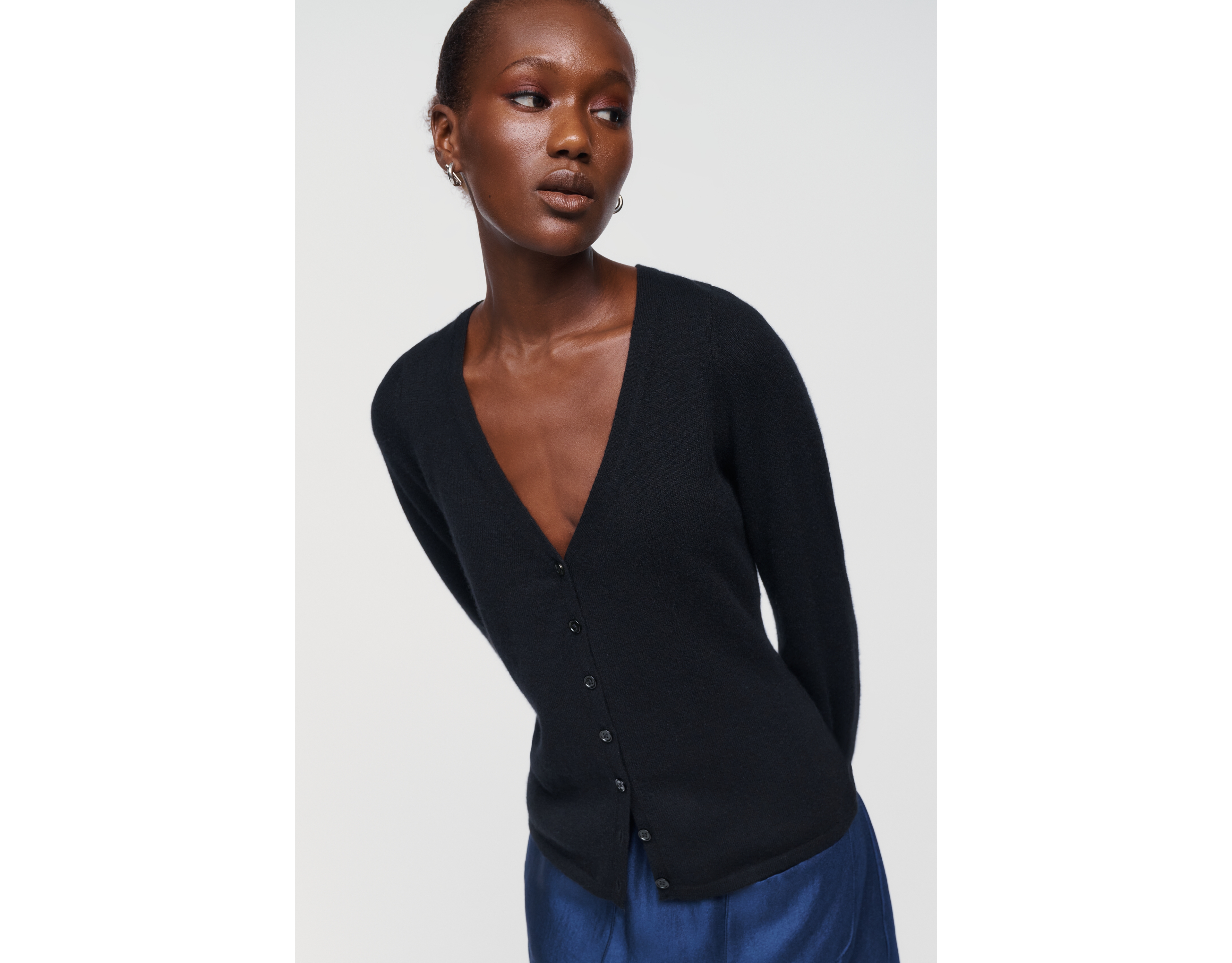 Reformation Bloom 100% Cashmere Cardigan