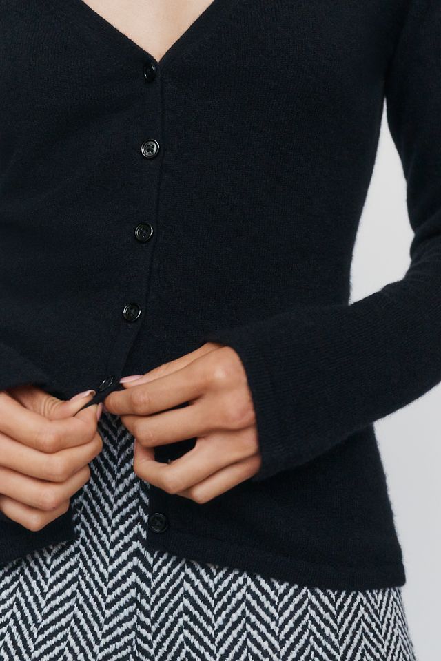 Reformation Bloom 100% Cashmere Cardigan #3