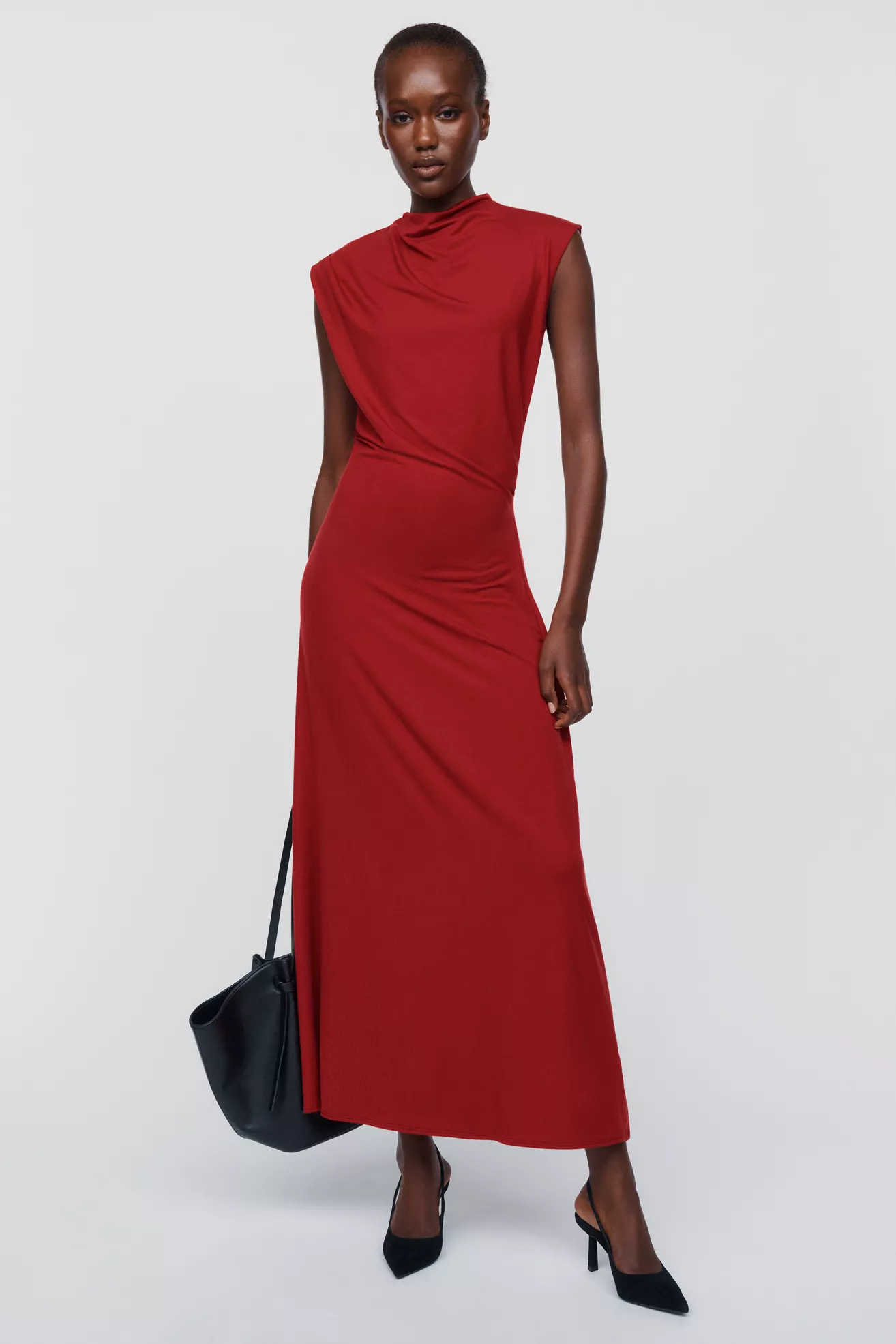 Reformation Bellin Knit Midi Dress