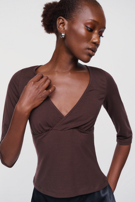Reformation Aylani Knit Top by Anthropologie