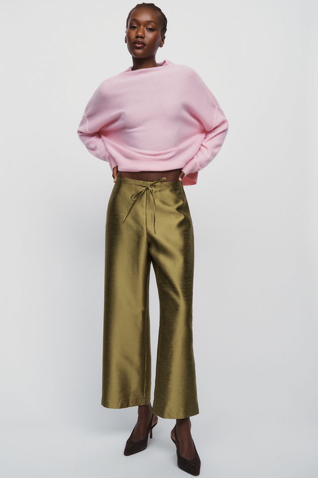 Reformation Olina Cropped Straight Leg Pants #1