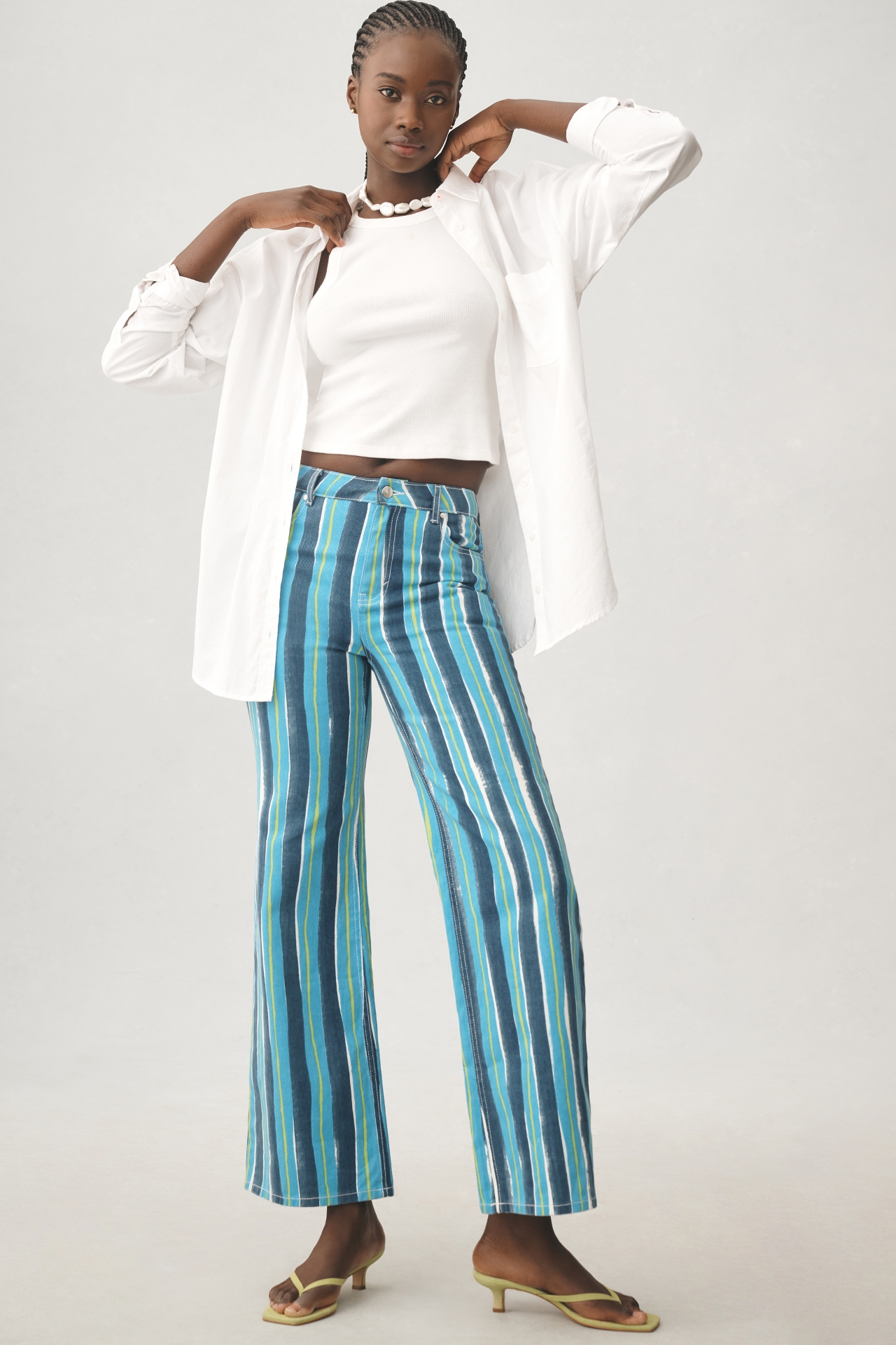 Simon Miller Astro High-Rise Wide-Leg Jeans