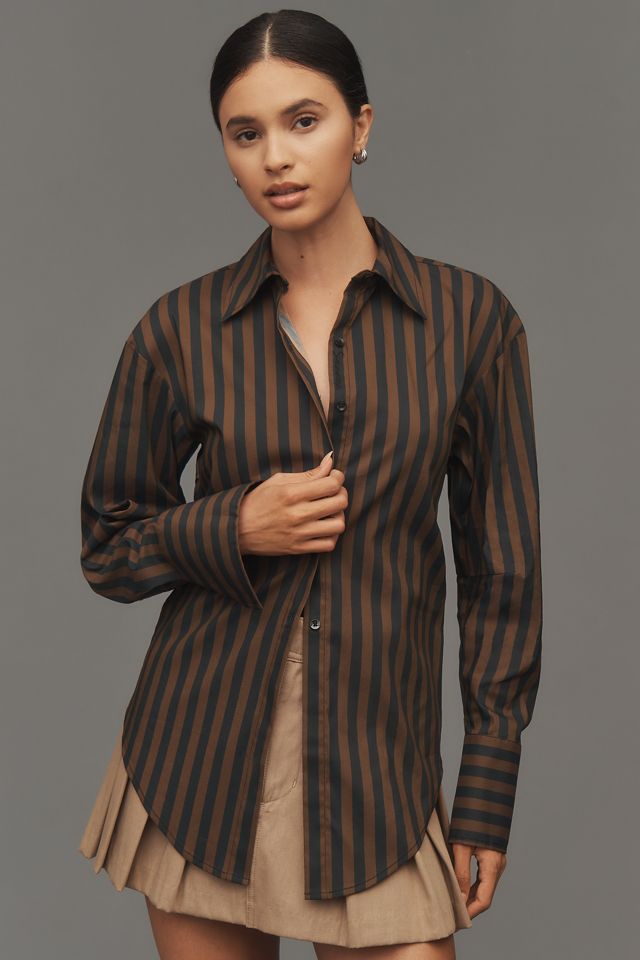 SIMONMILLER Loch Poplin Buttondown Shirt #1