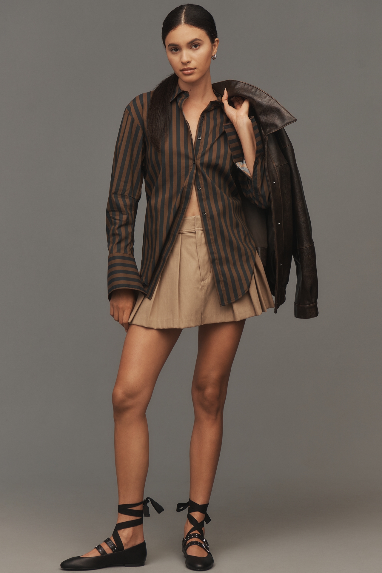 SIMONMILLER Loch Poplin Buttondown Shirt