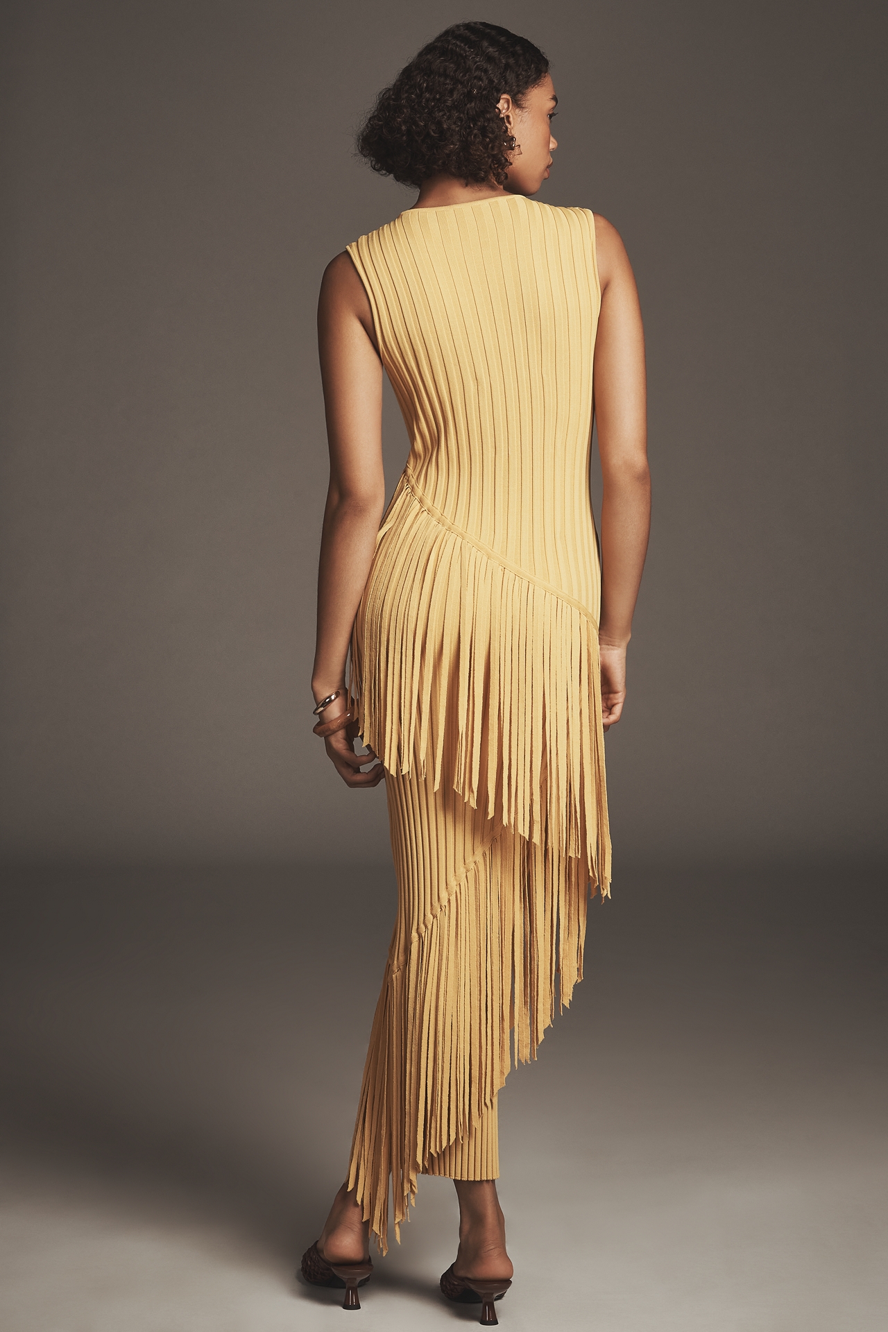 SIMONMILLER Spiral Knit Maxi Dress