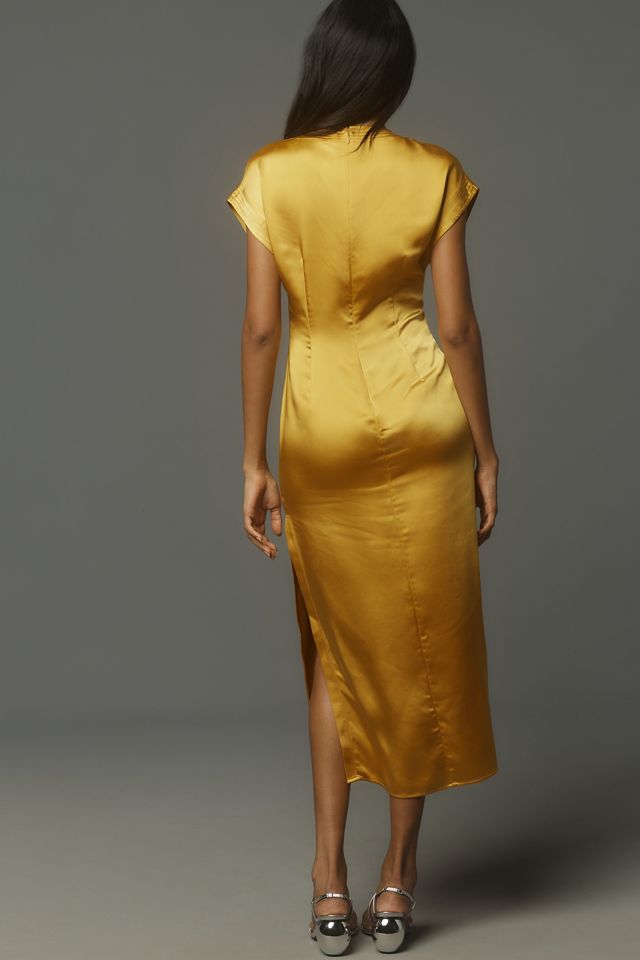 SIMONMILLER Argan Satin Dress  #3