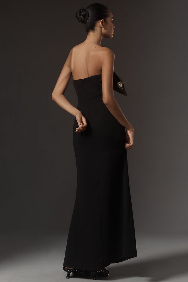 SIMONMILLER Dali Crepe Maxi Dress #1