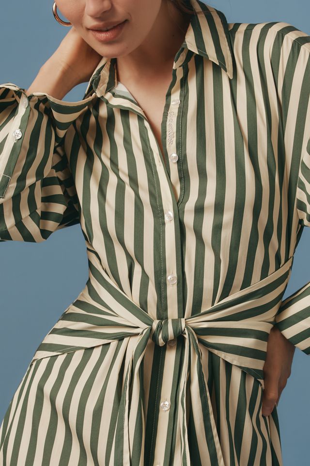 SIMONMILLER Loch Poplin Maxi Dress #1