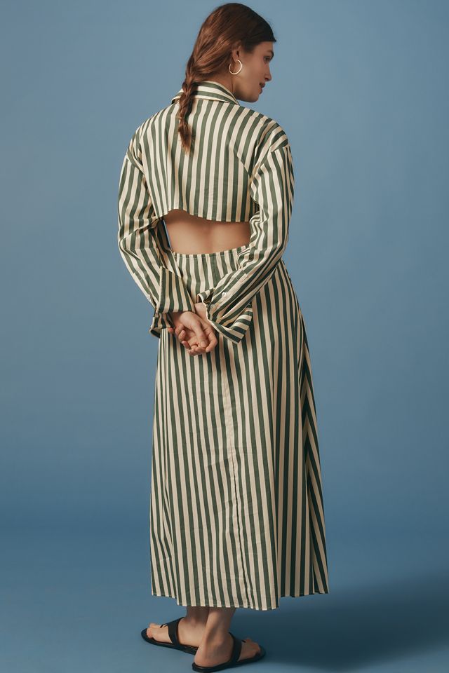 SIMONMILLER Loch Poplin Maxi Dress #2