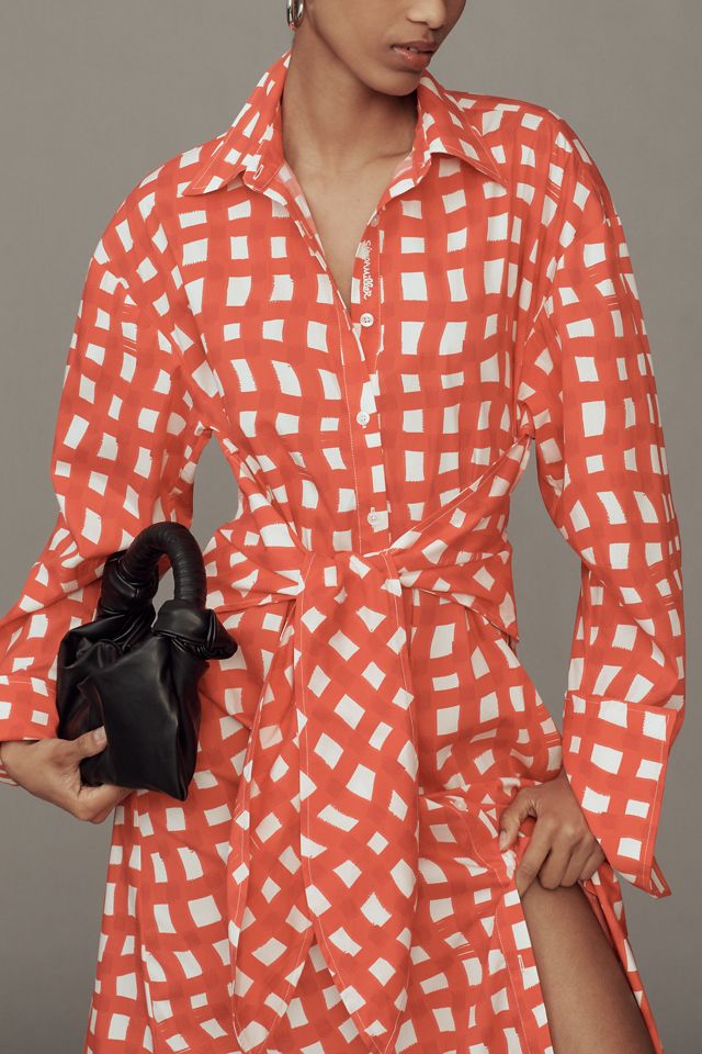 SIMONMILLER Loch Poplin Maxi Dress