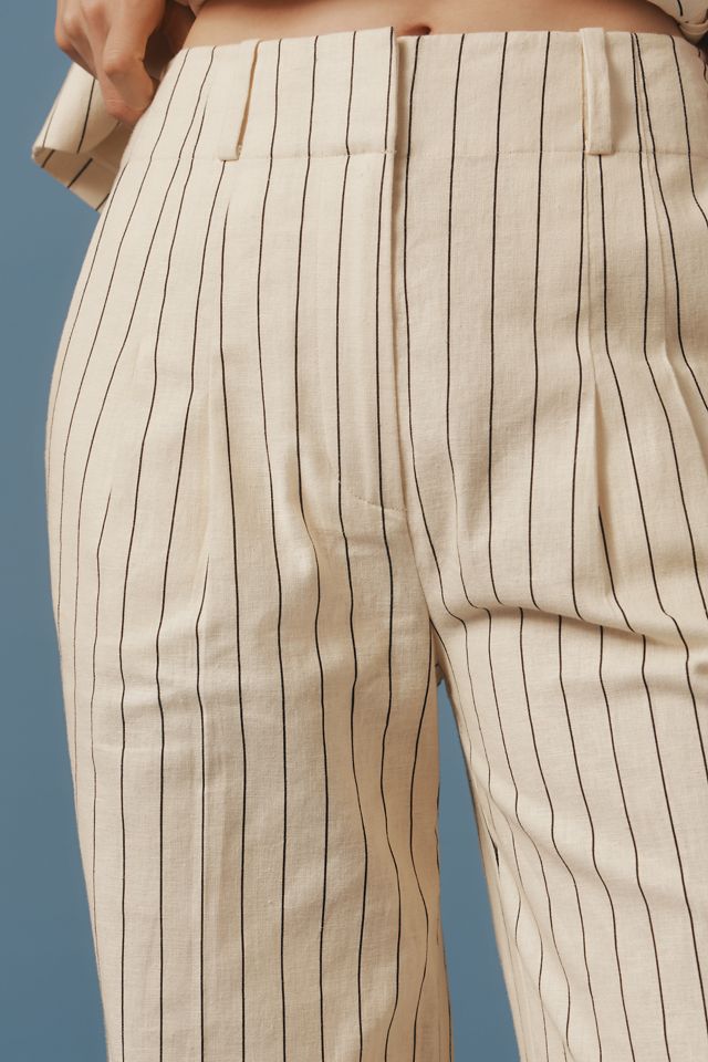 SIMONMILLER Bloo Linen Blend High-Rise Wide-Leg Pants #3