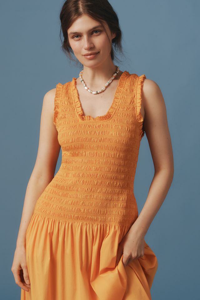 SIMONMILLER Zini Poplin Midi Dress #3