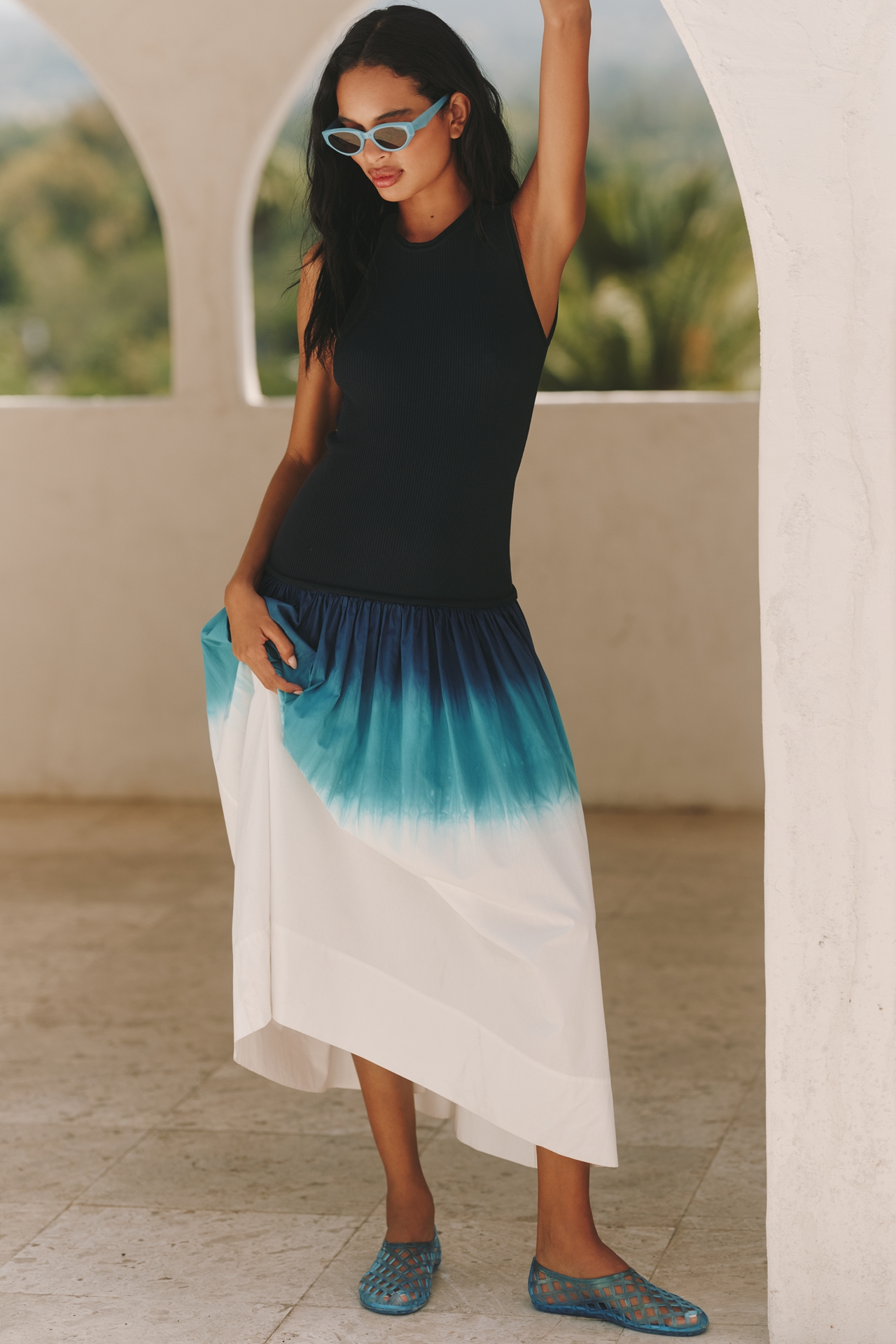 SIMONMILLER Novo Knit Midi Dress