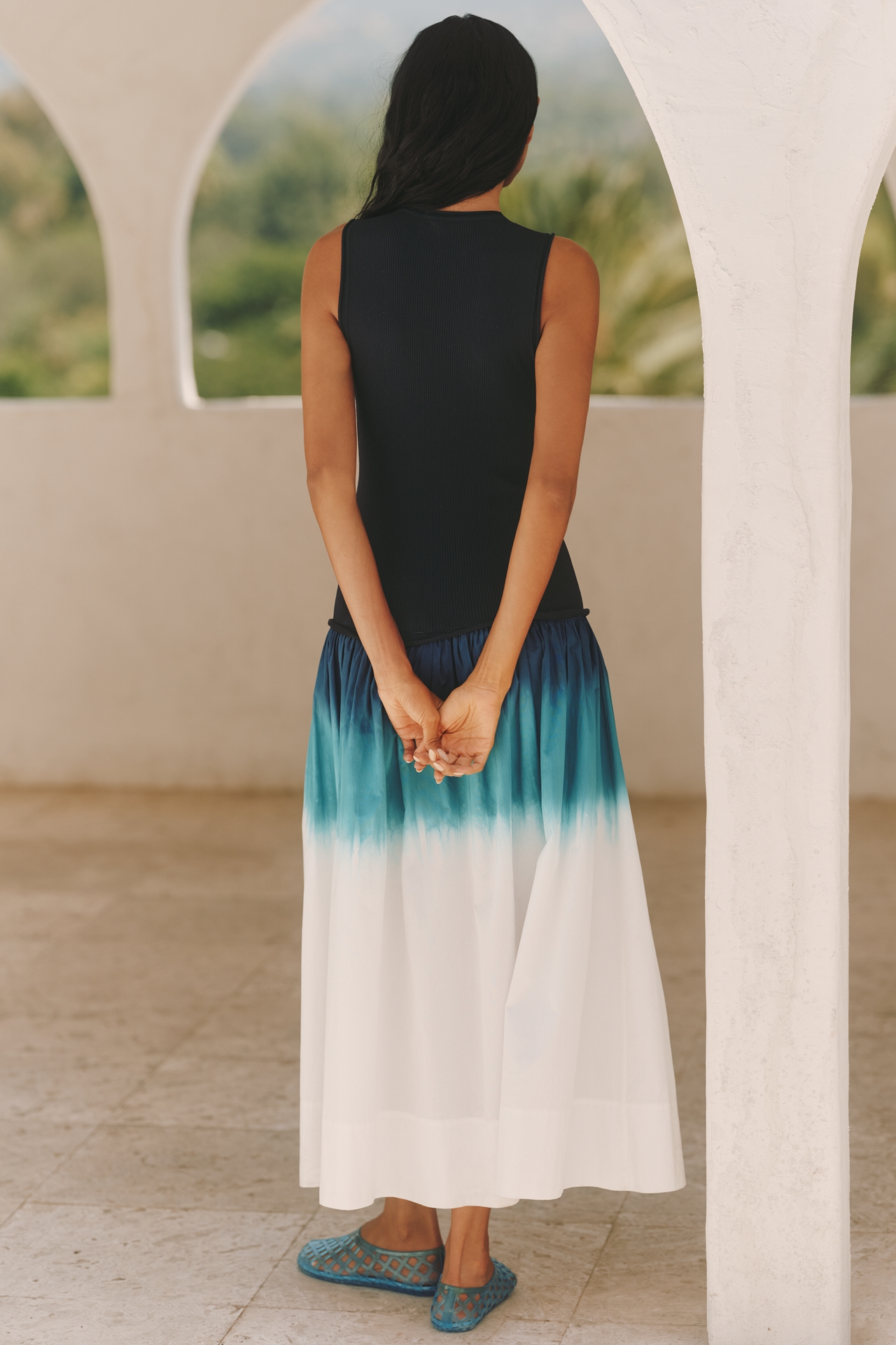 SIMONMILLER Novo Knit Midi Dress