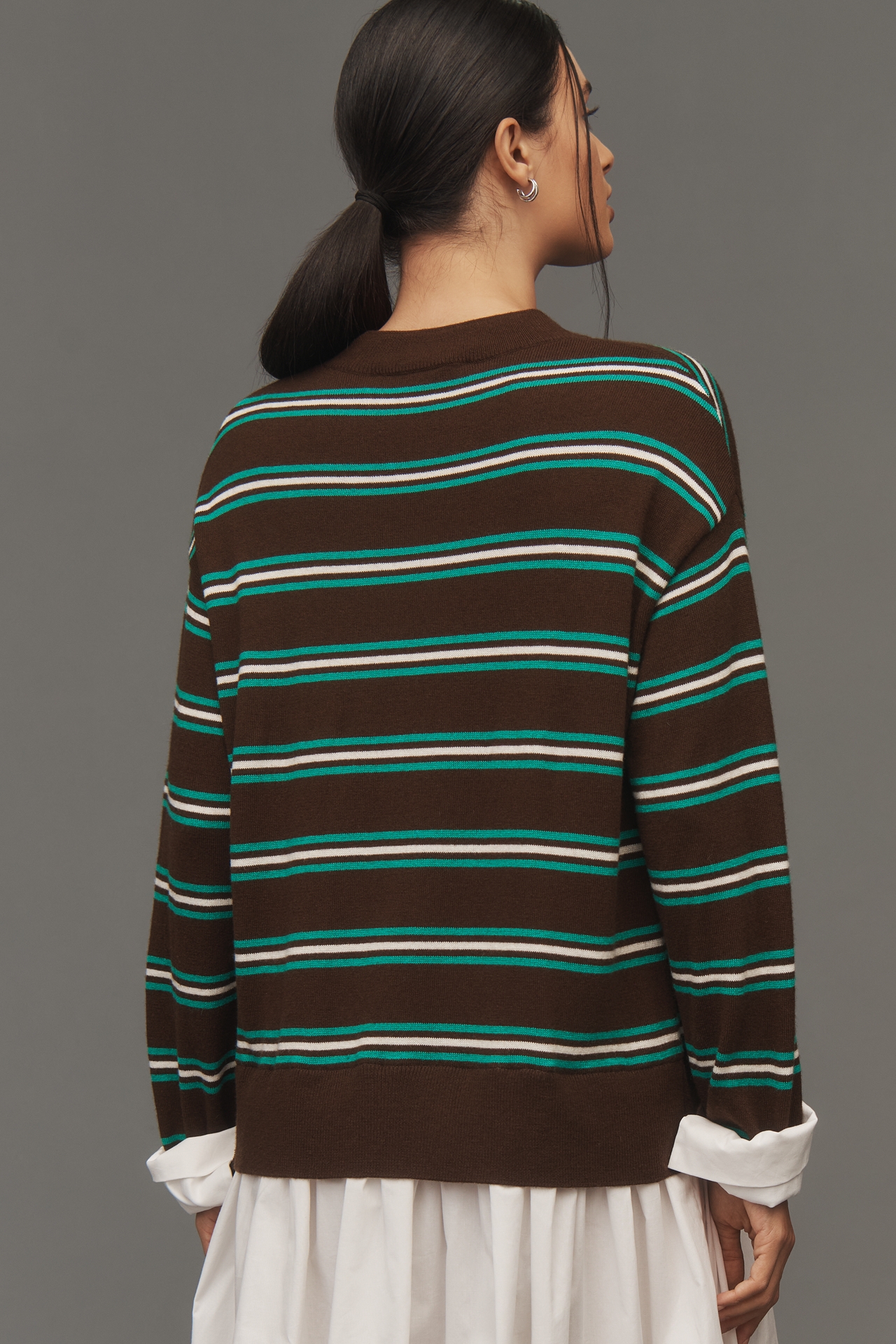SIMONMILLER Pip Poplin Combo Sweater