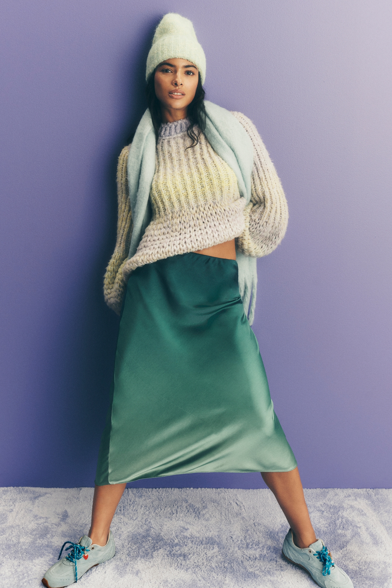 SIMONMILLER Cline Satin Maxi Skirt