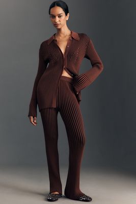 SIMONMILLER Val Ribbed Knit Pant