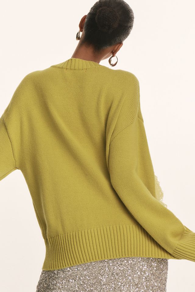 SIMONMILLER Zira Novelty Wool Blend Sweater #3