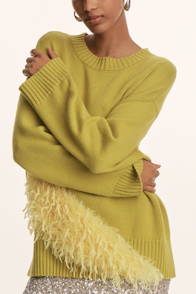 SIMONMILLER Zira Novelty Wool Blend Sweater #4