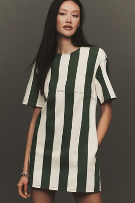 SIMONMILLER Louise Short-Sleeve Shift Dress | Anthropologie
