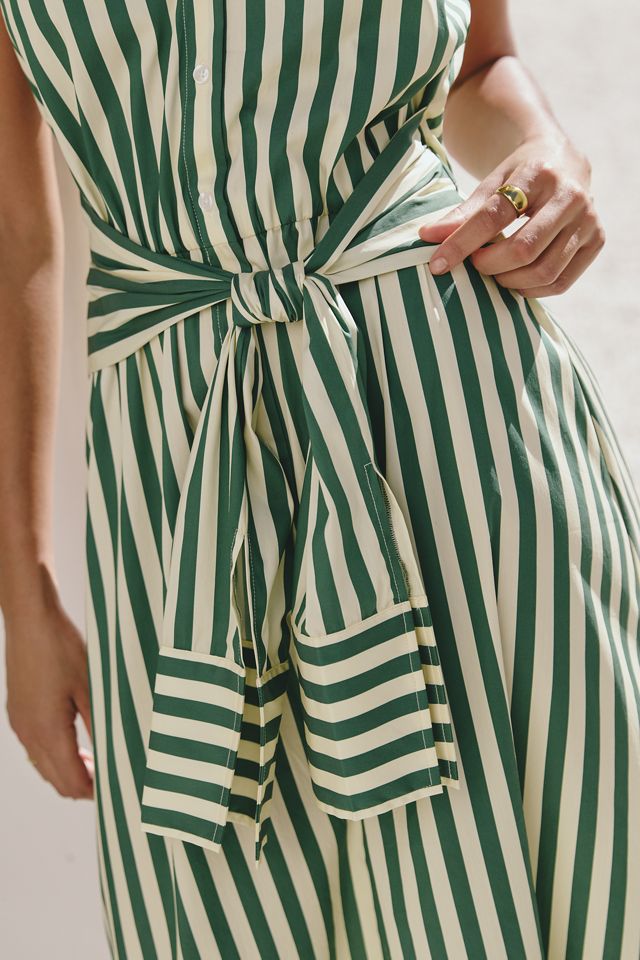 SIMONMILLER Inna Sleeveless Poplin Shirtdress #2