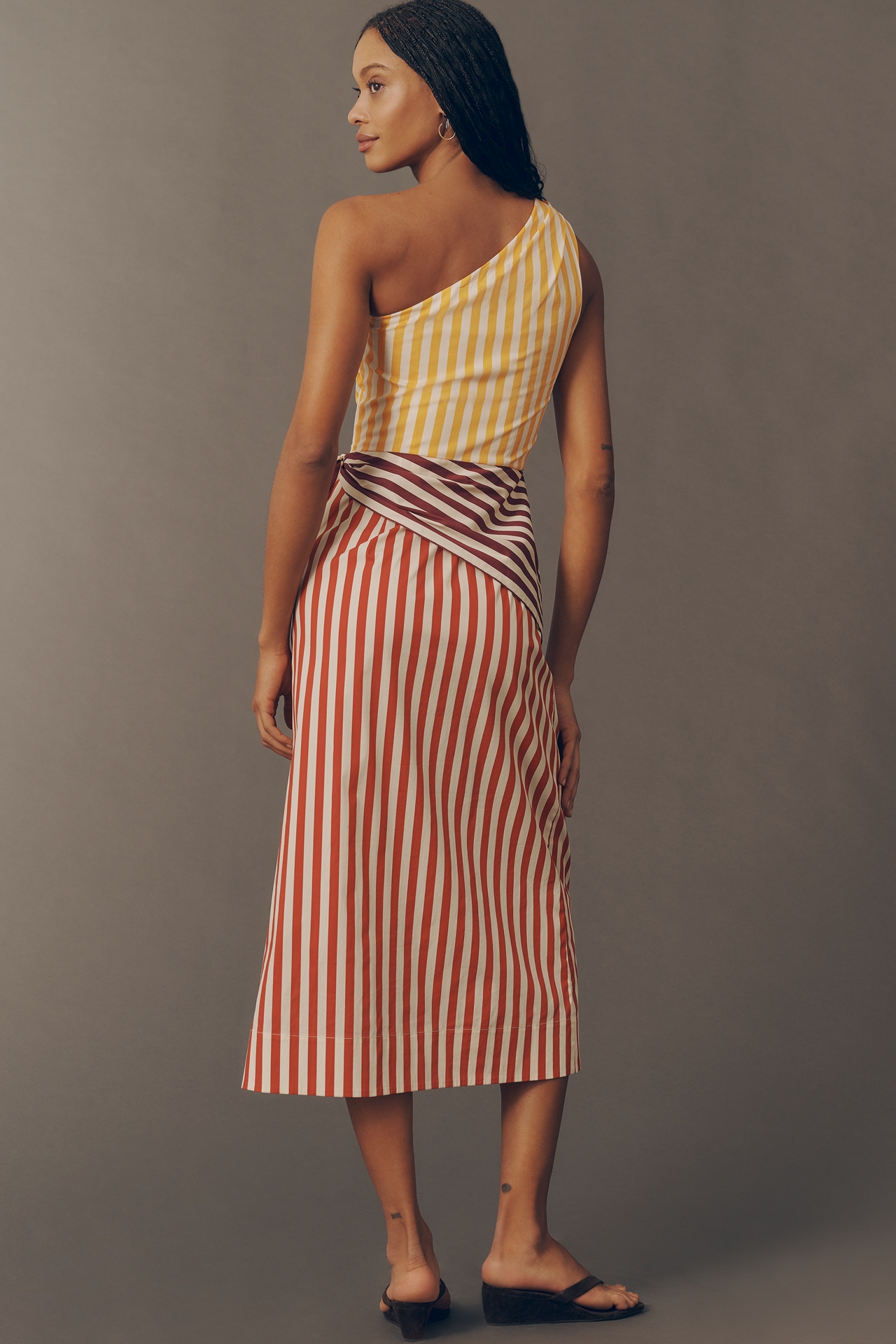 SIMONMILLER Belem Poplin Midi Dress