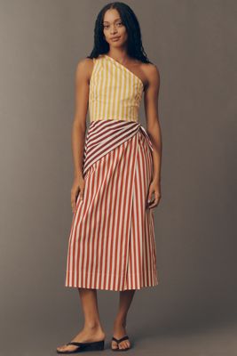 SIMONMILLER Belem Poplin Midi Dress