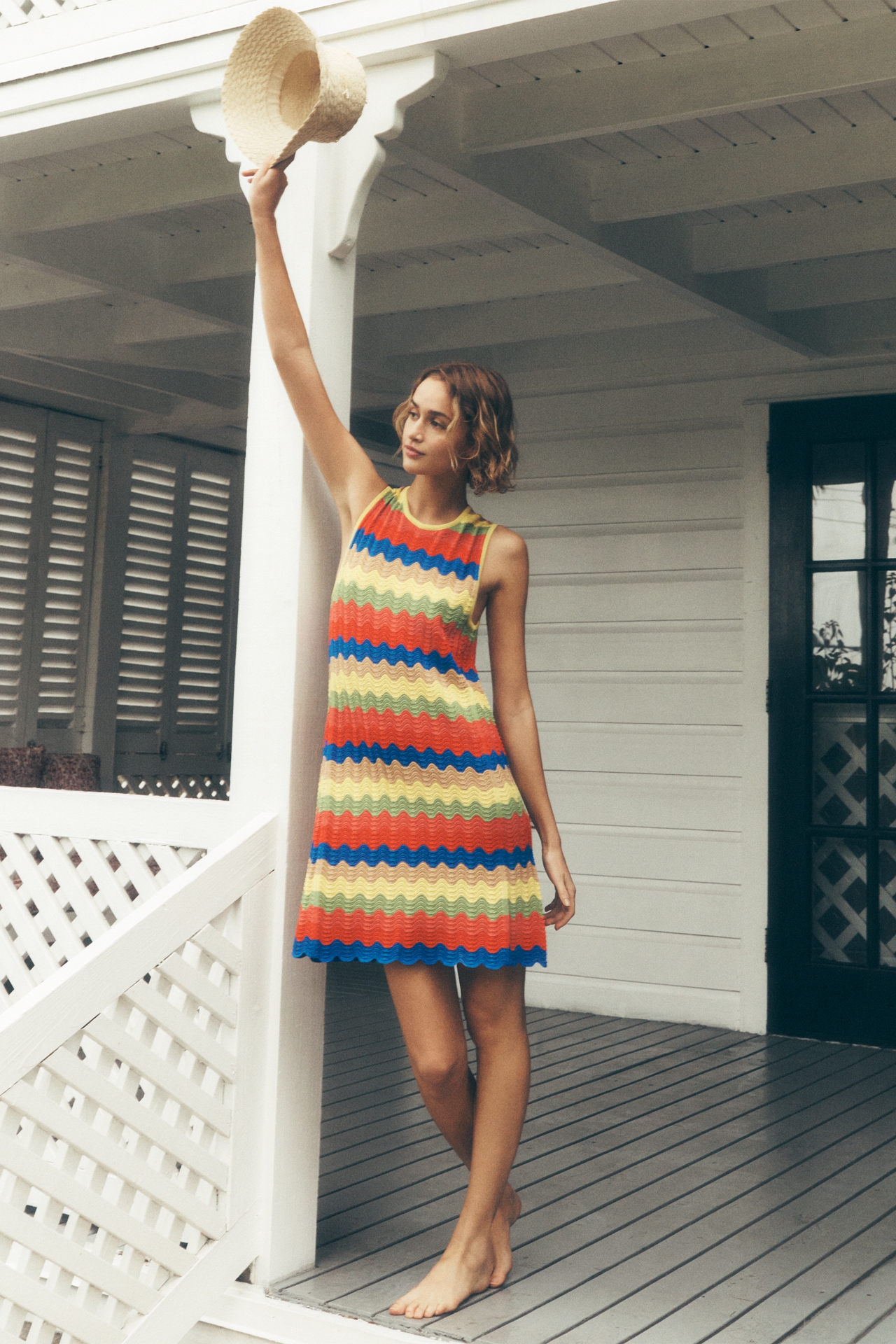 SIMONMILLER Moji Wave Mini Dress
