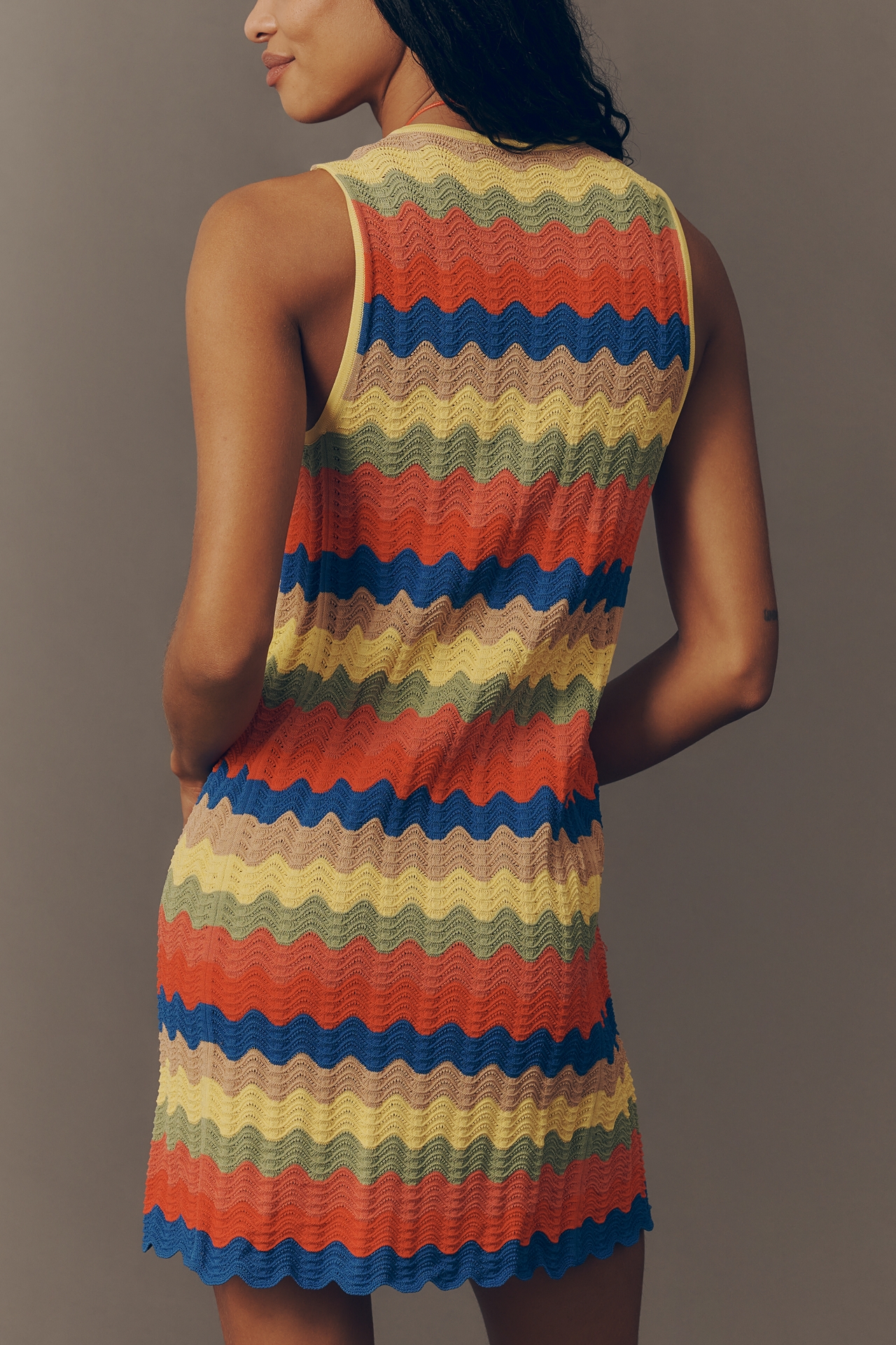 SIMONMILLER Moji Wave Mini Dress