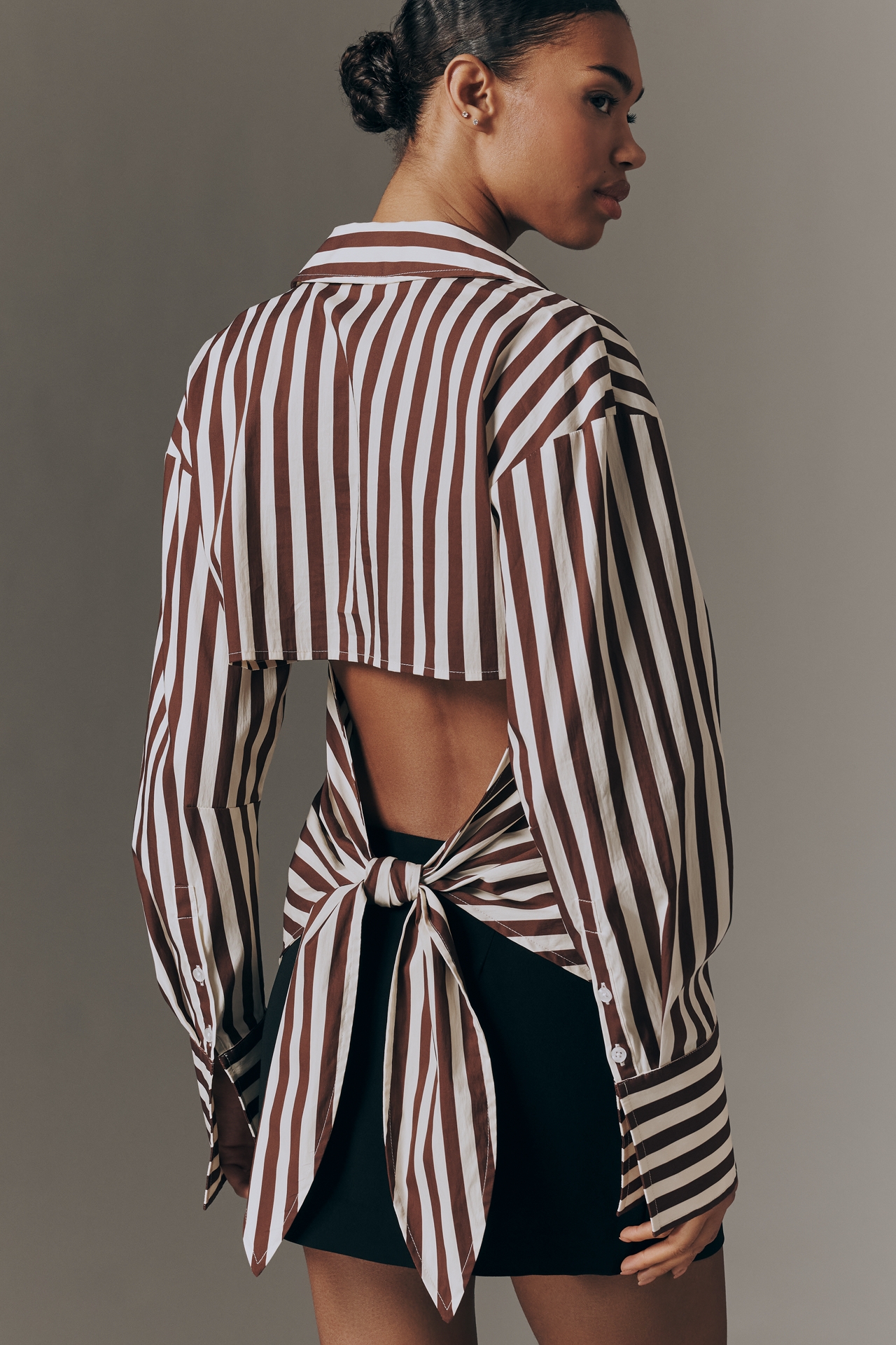 SIMONMILLER Loch Poplin Buttondown Top