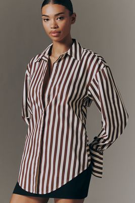 SIMONMILLER Loch Poplin Buttondown Top 
