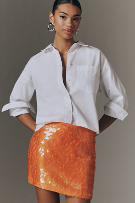 Sequin Mini Skirt