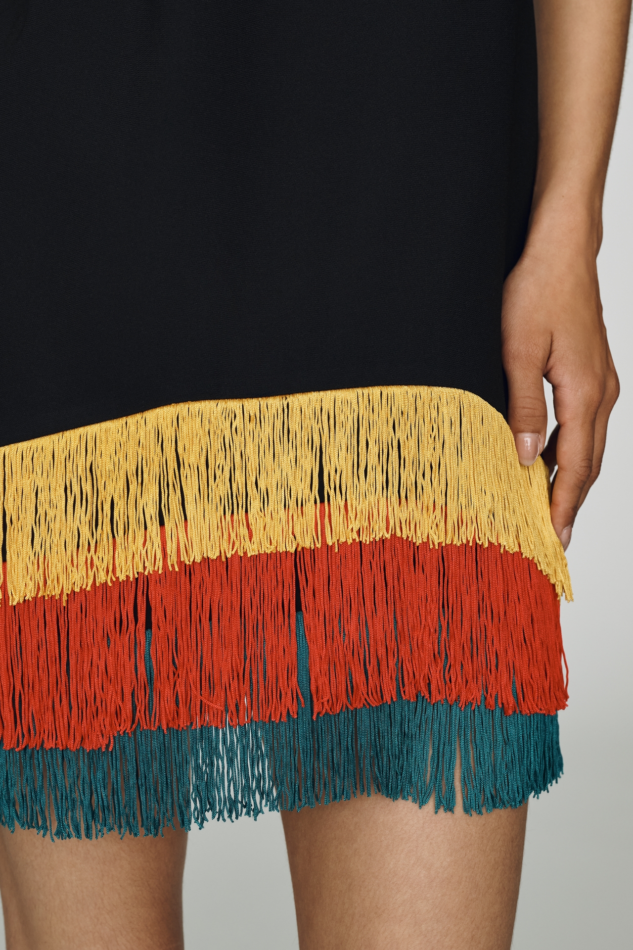 SIMONMILLER Bowie Fringe Mini Dress