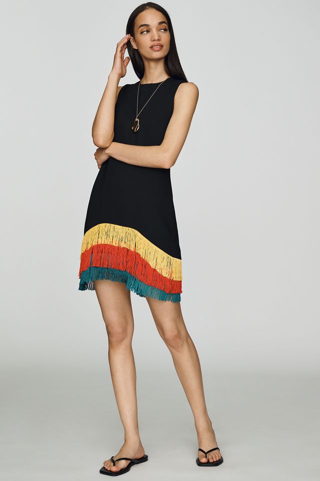 SIMONMILLER Bowie Fringe Mini Dress #2