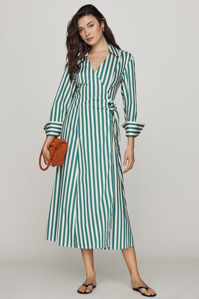 SIMONMILLER Anya Poplin Midi Dress #1
