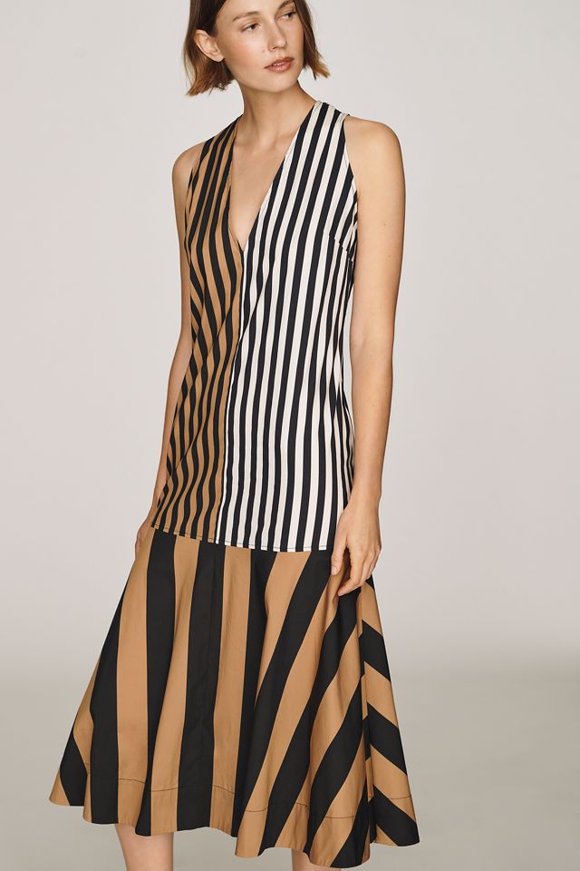 SIMONMILLER Celeste Poplin Midi Dress #1
